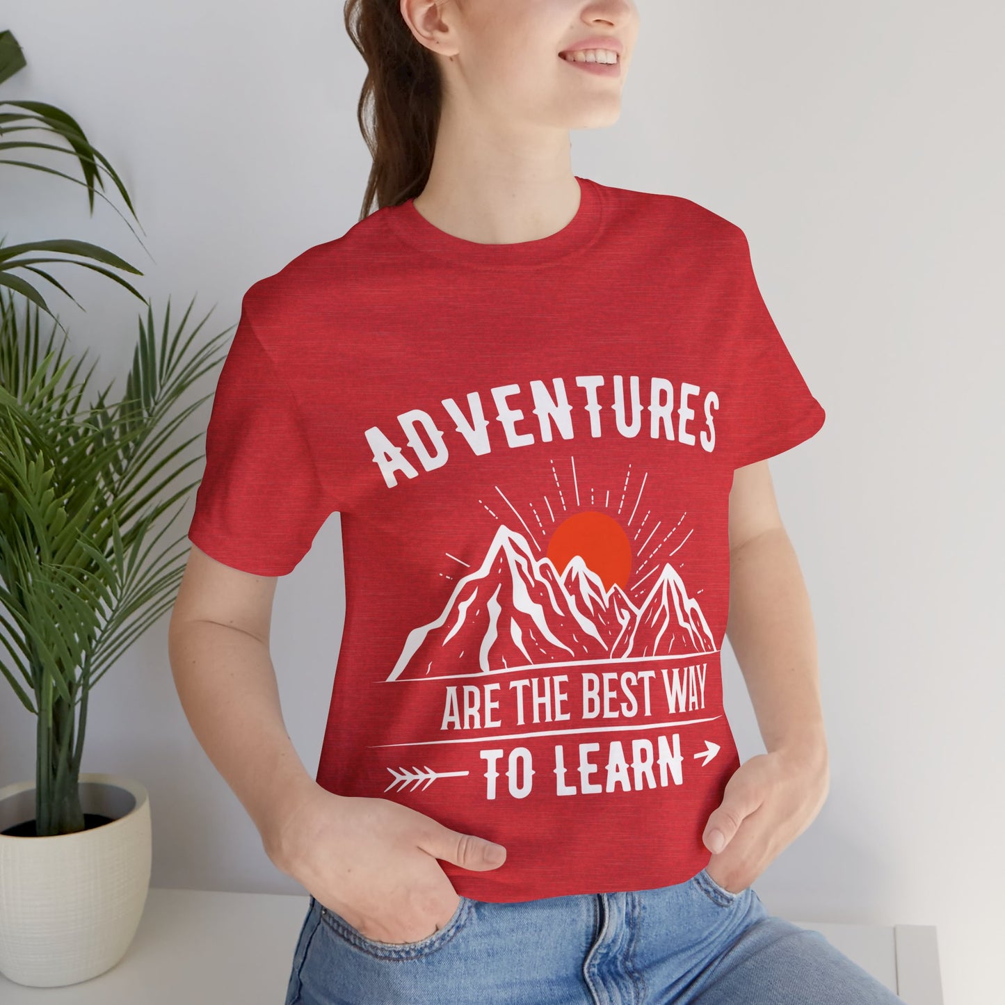 Adventure  Short Sleeve Tee Camping outdoors