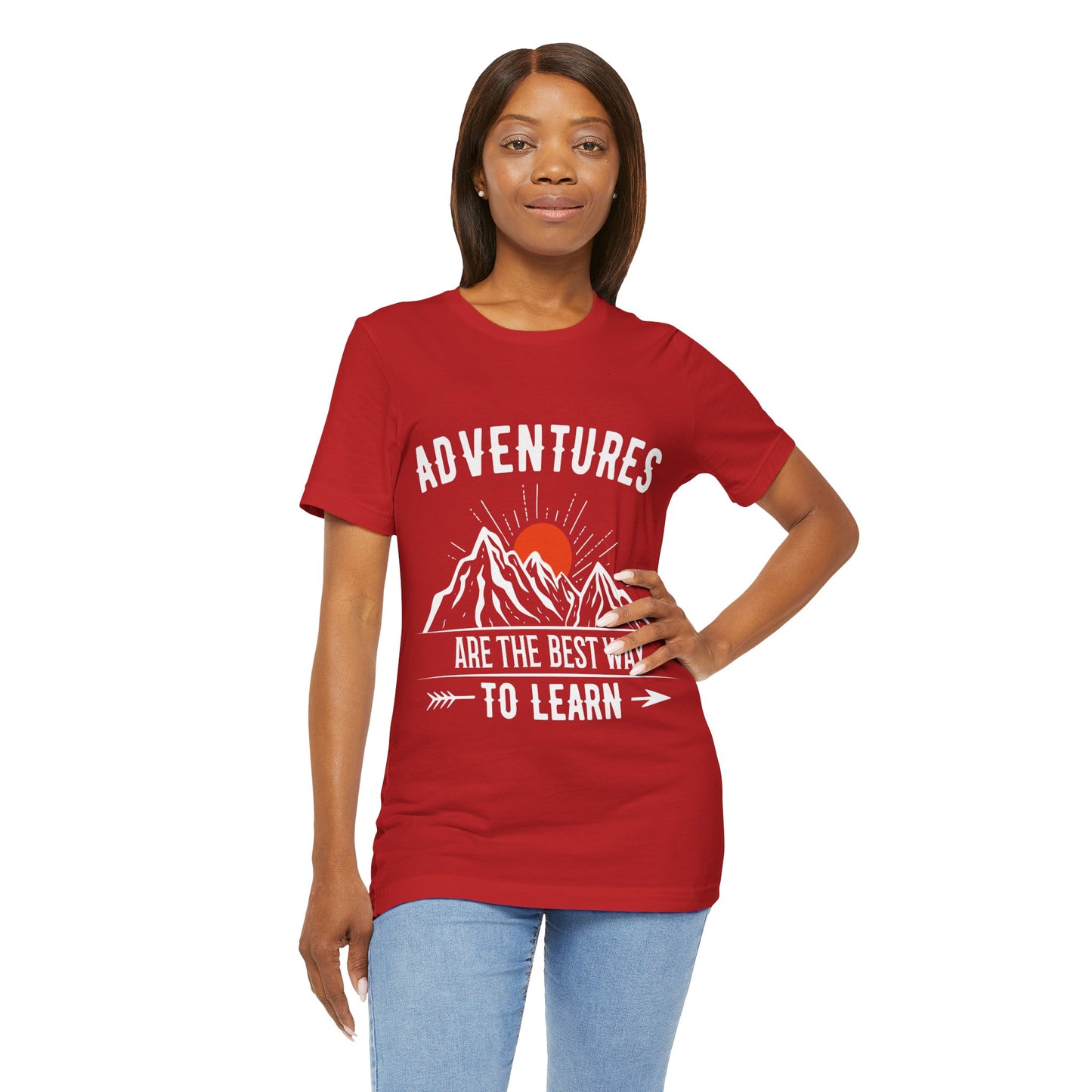 Adventure  Short Sleeve Tee Camping outdoors