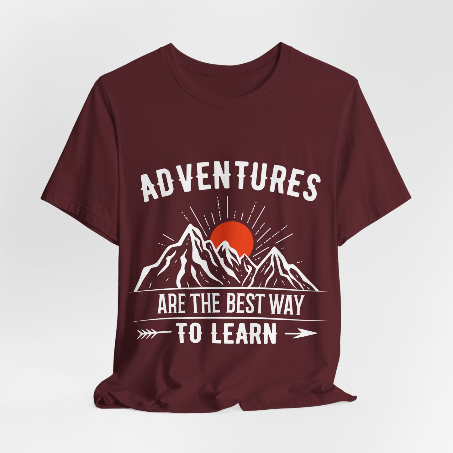 Adventure  Short Sleeve Tee Camping outdoors