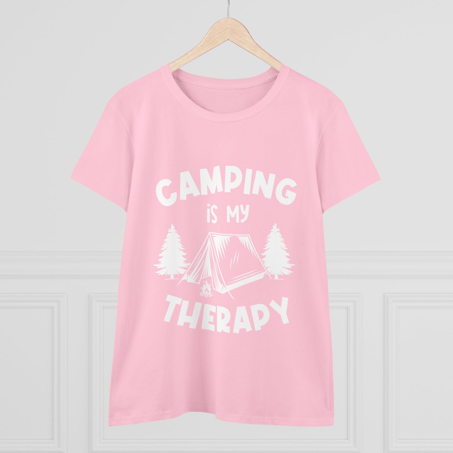 Women's Midweight Cotton Tee Camping