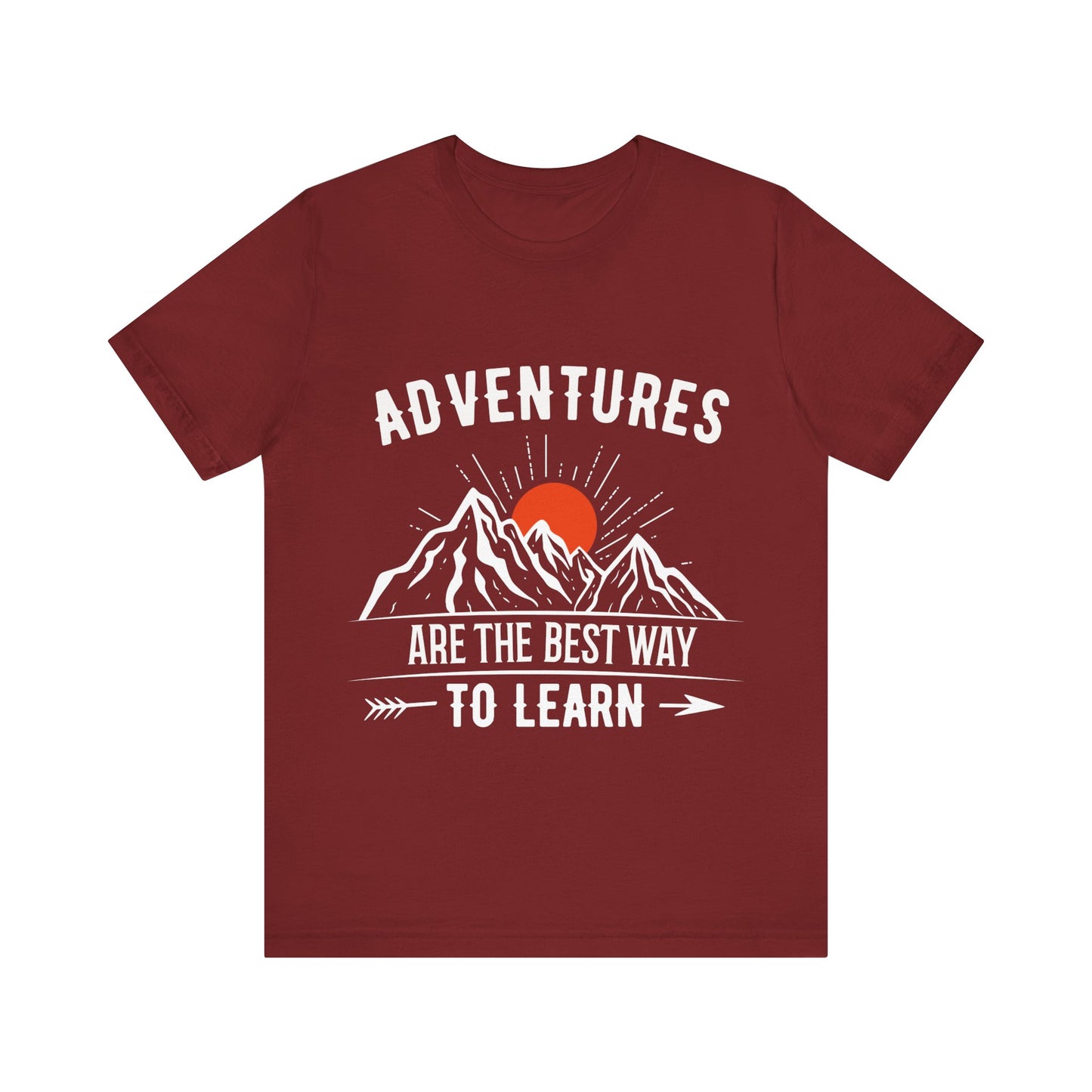 Adventure  Short Sleeve Tee Camping outdoors