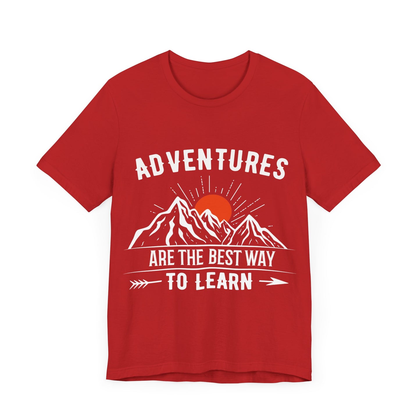 Adventure  Short Sleeve Tee Camping outdoors