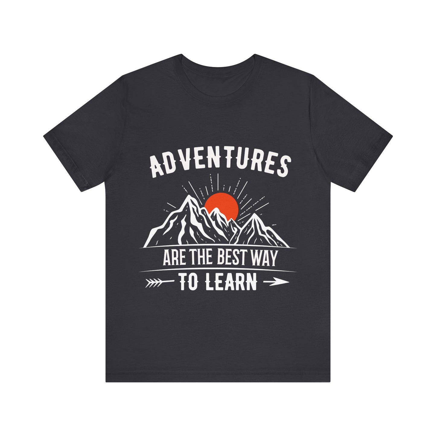 Adventure  Short Sleeve Tee Camping outdoors