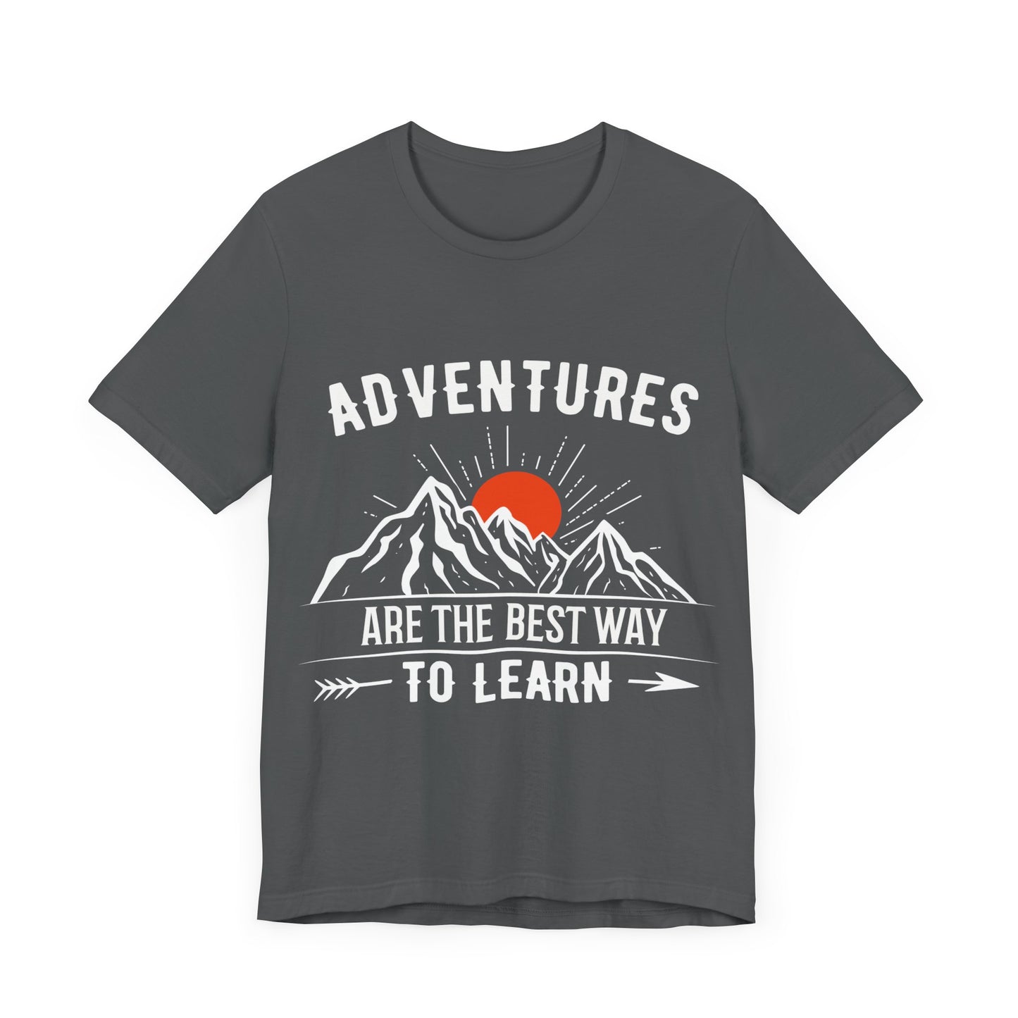 Adventure  Short Sleeve Tee Camping outdoors