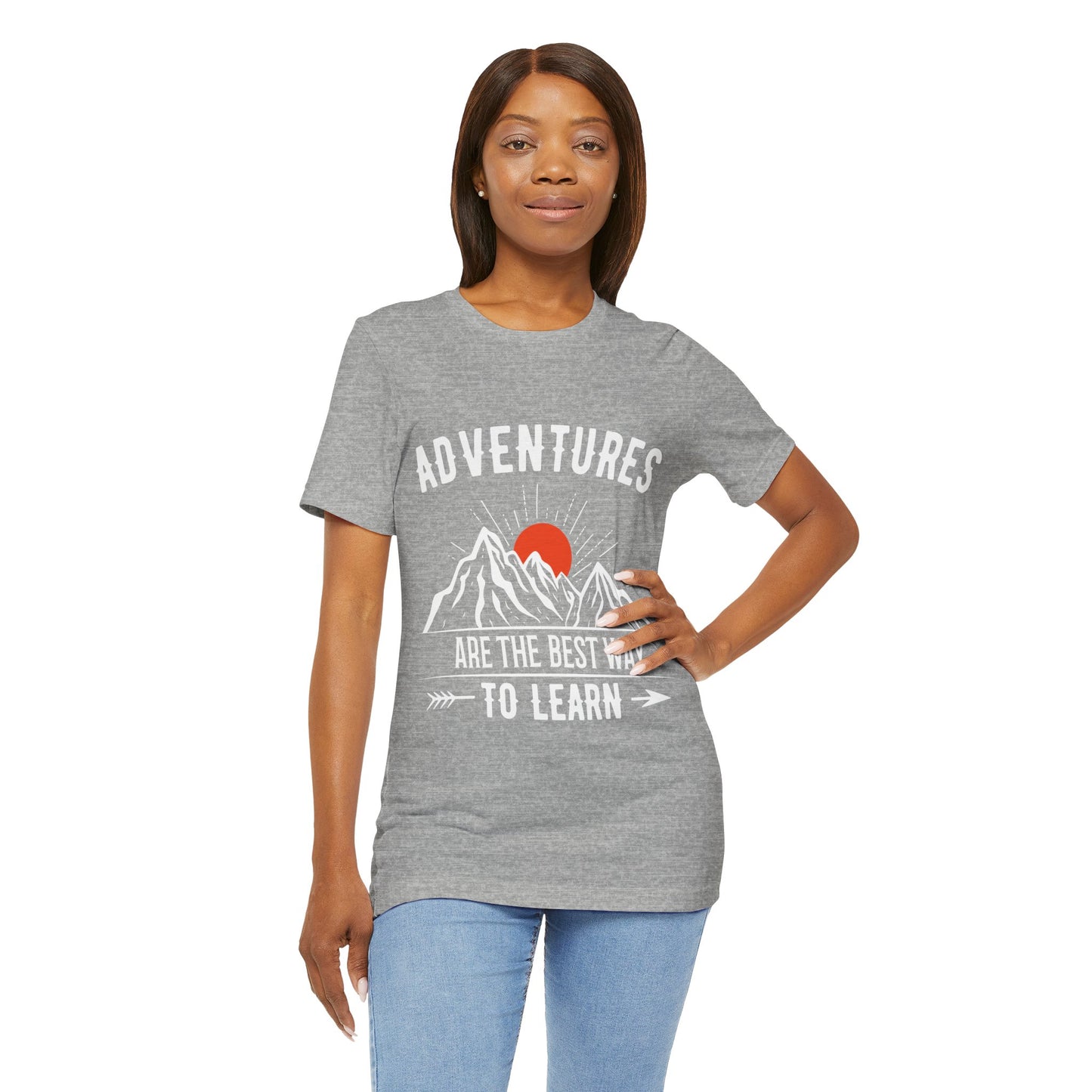 Adventure  Short Sleeve Tee Camping outdoors