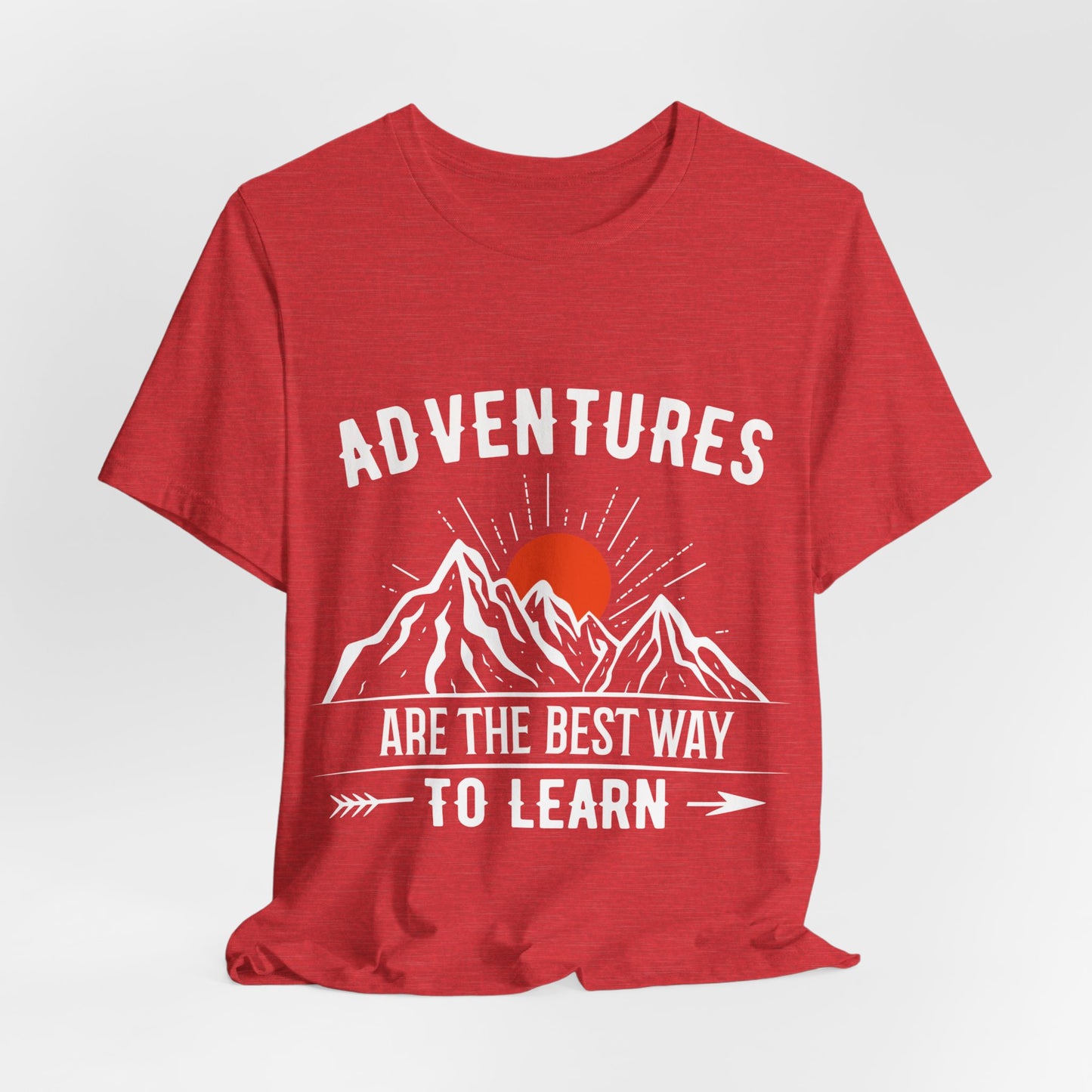 Adventure  Short Sleeve Tee Camping outdoors