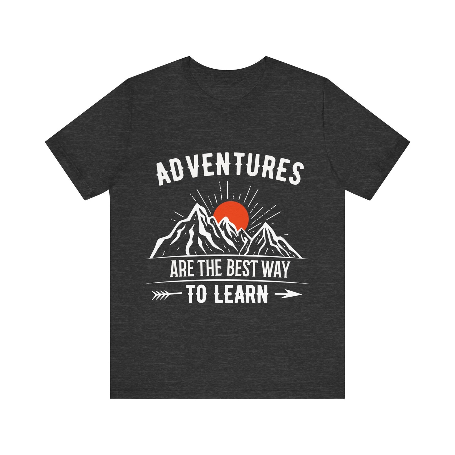 Adventure  Short Sleeve Tee Camping outdoors