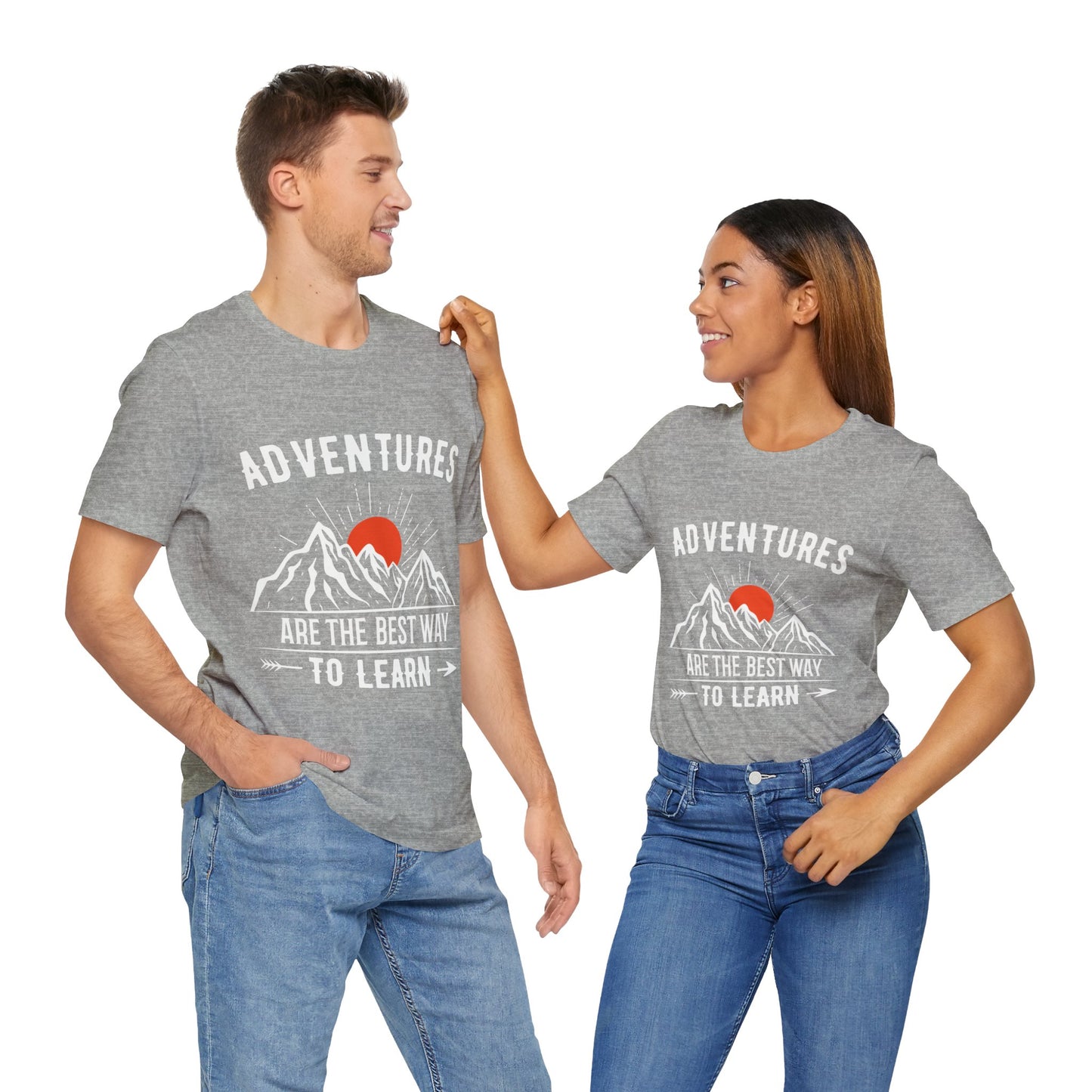 Adventure  Short Sleeve Tee Camping outdoors