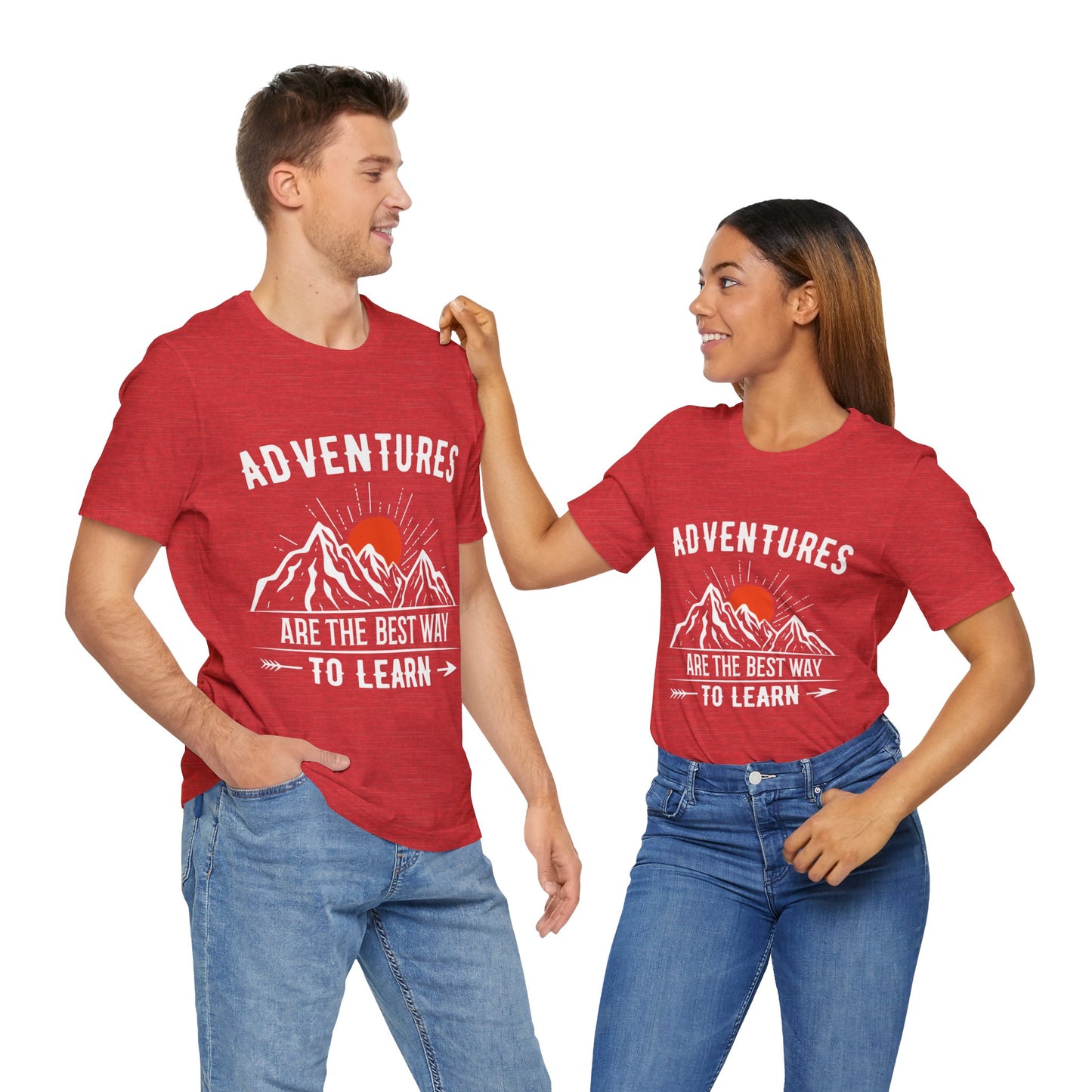 Adventure  Short Sleeve Tee Camping outdoors