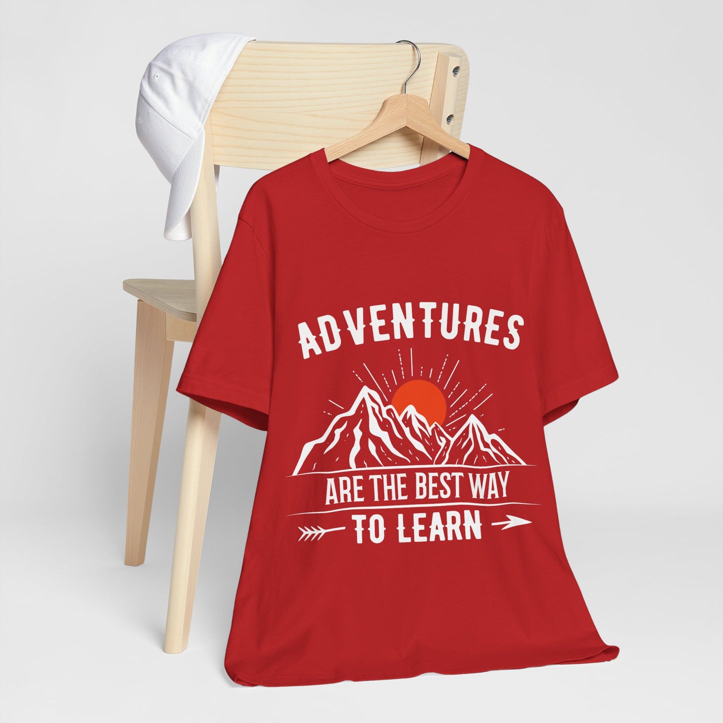 Adventure  Short Sleeve Tee Camping outdoors