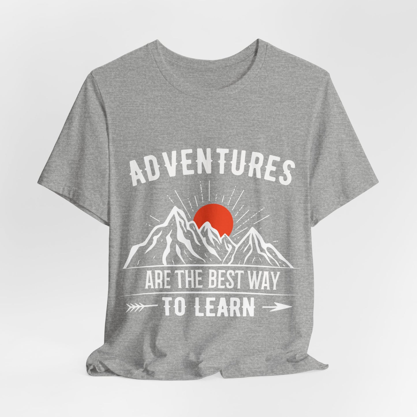 Adventure  Short Sleeve Tee Camping outdoors