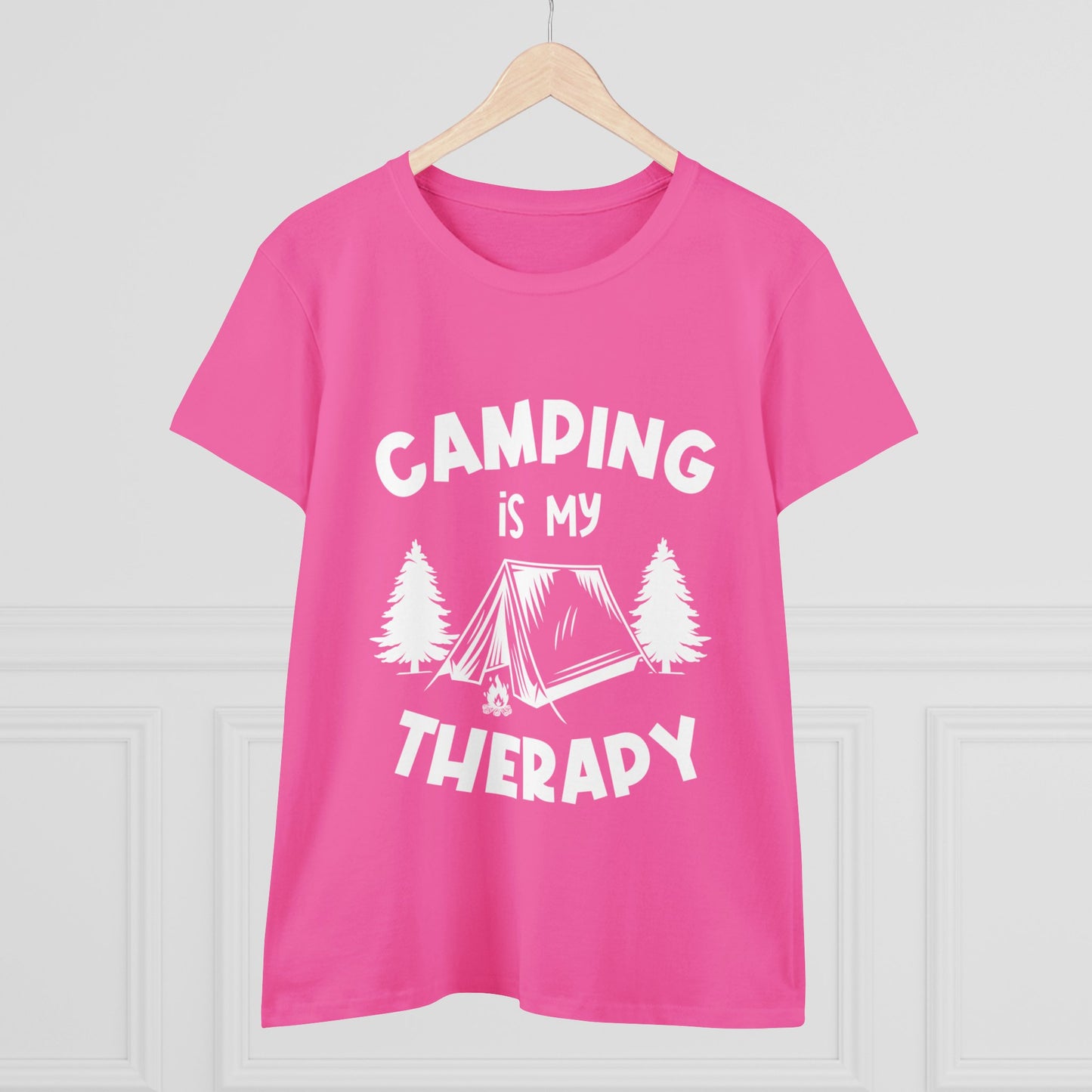 Women's Midweight Cotton Tee Camping