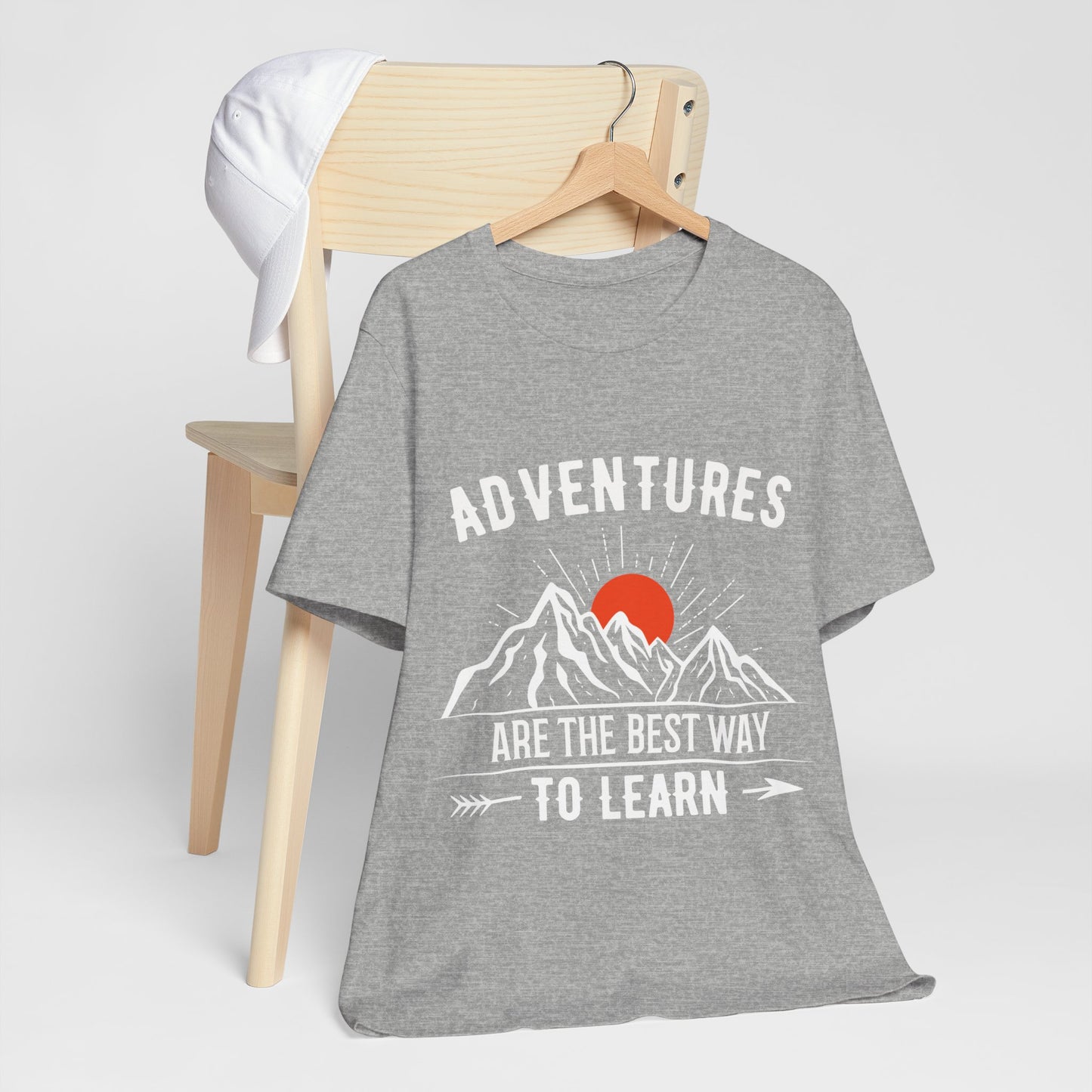 Adventure  Short Sleeve Tee Camping outdoors