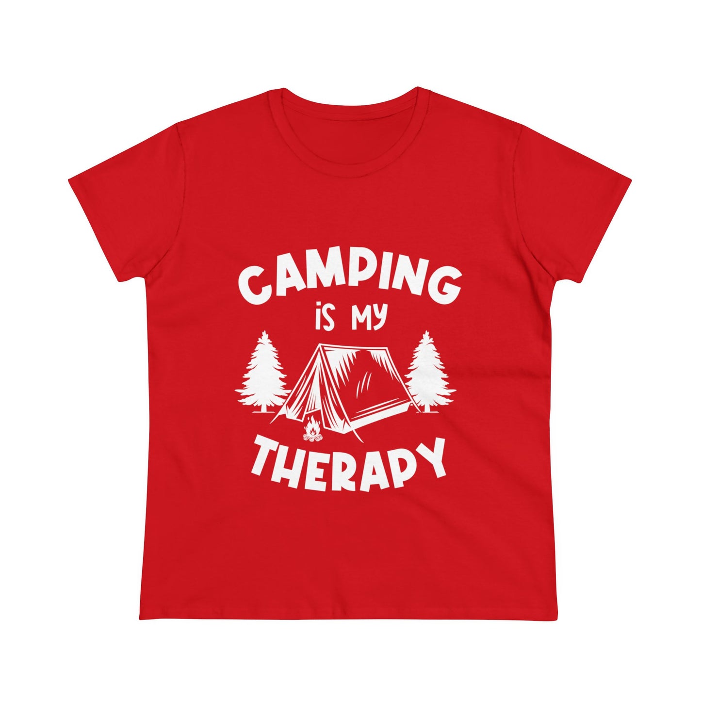 Women's Midweight Cotton Tee Camping