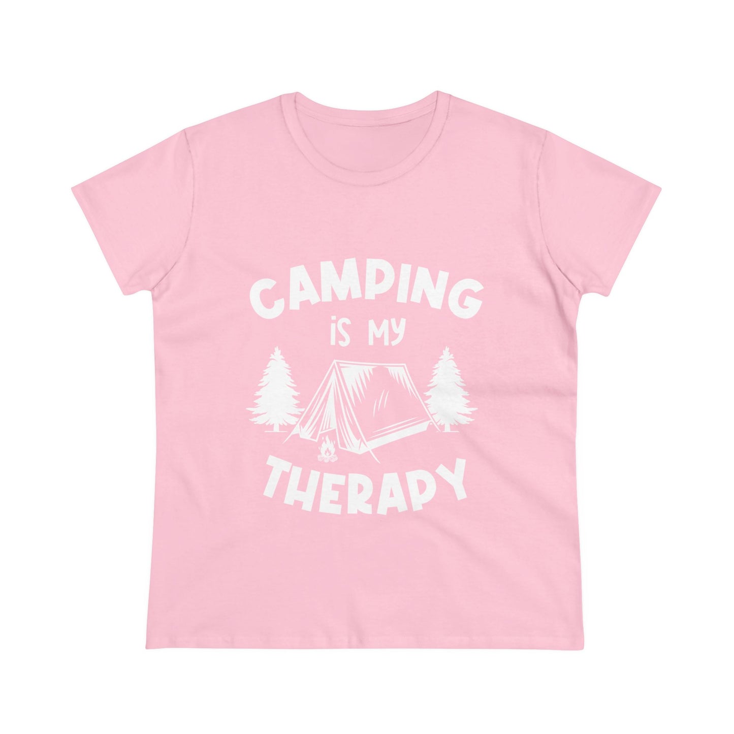 Women's Midweight Cotton Tee Camping