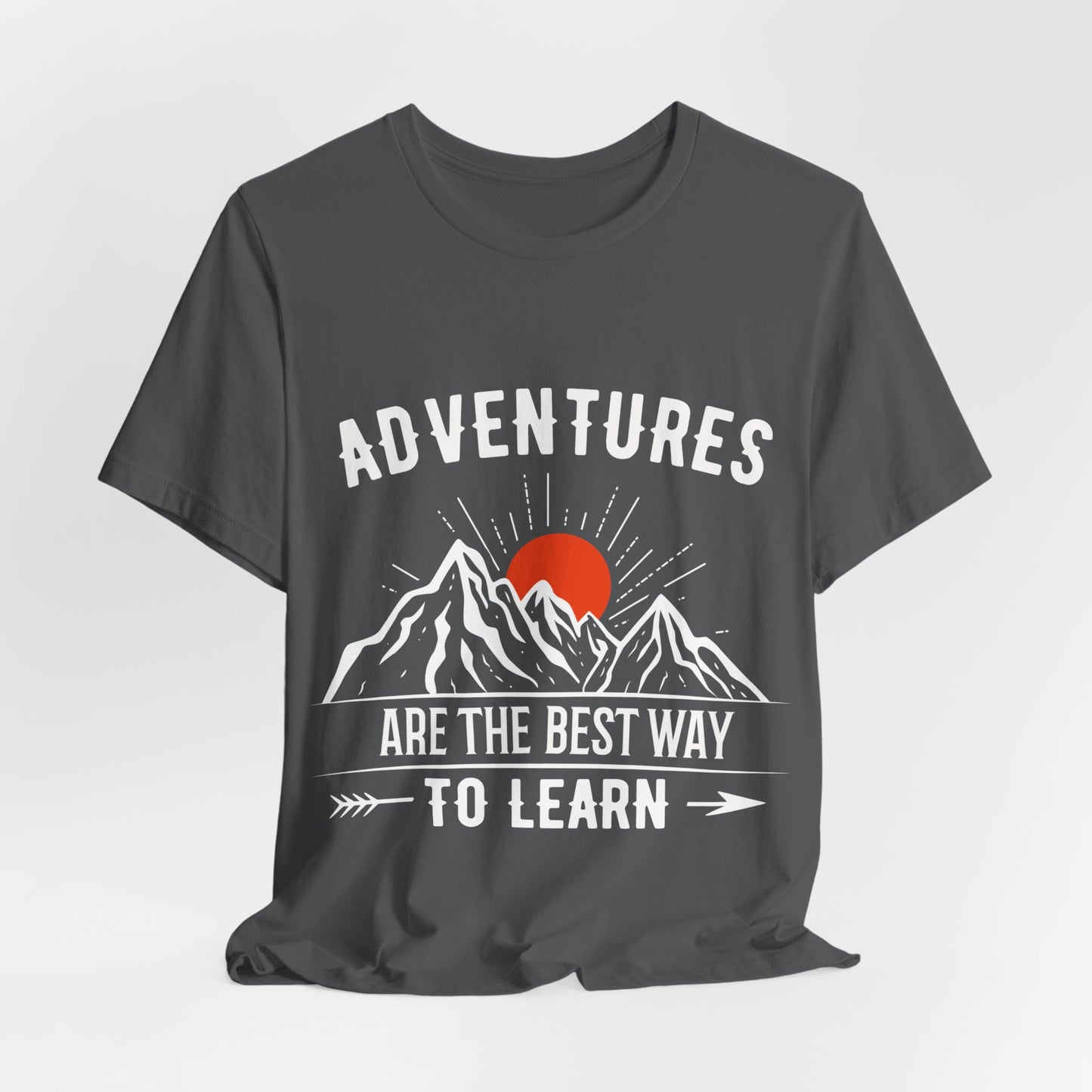 Adventure  Short Sleeve Tee Camping outdoors