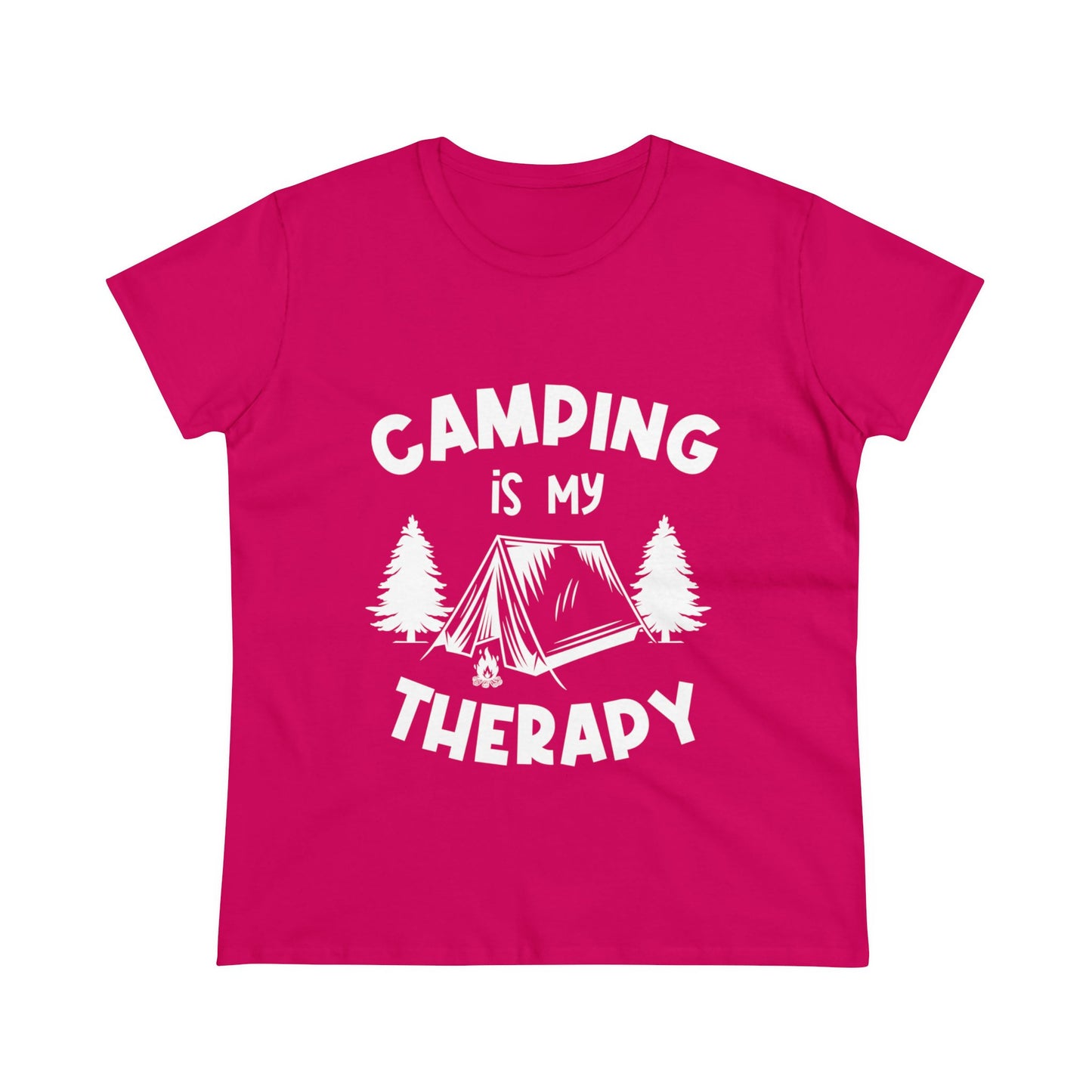 Women's Midweight Cotton Tee Camping