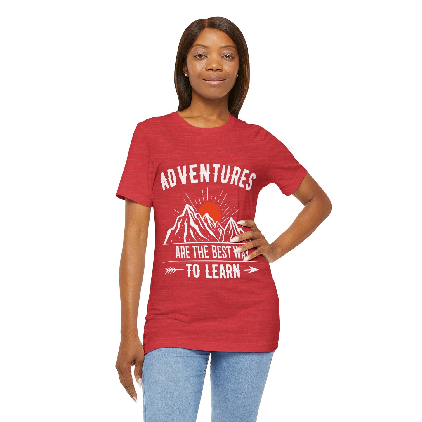 Adventure  Short Sleeve Tee Camping outdoors