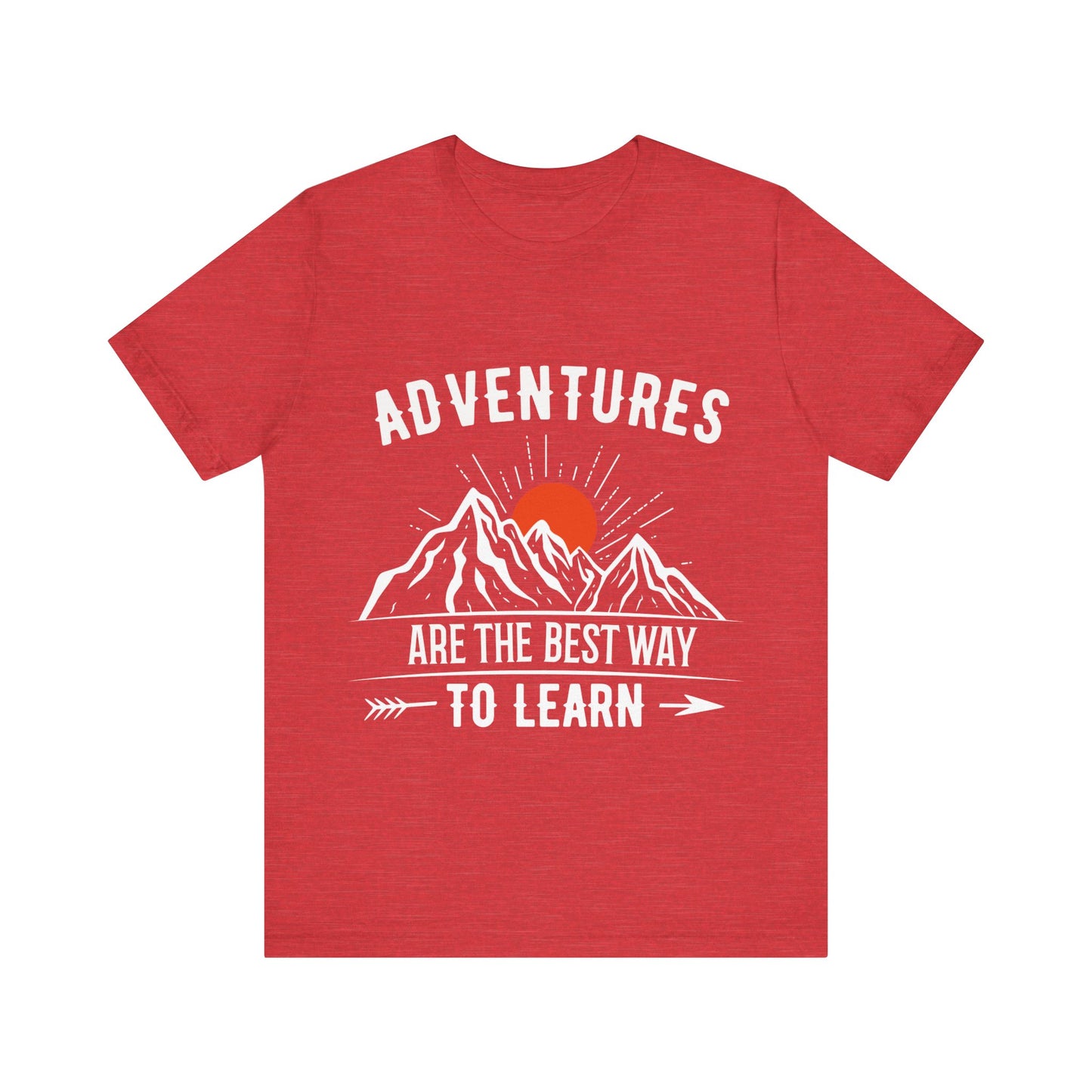 Adventure  Short Sleeve Tee Camping outdoors