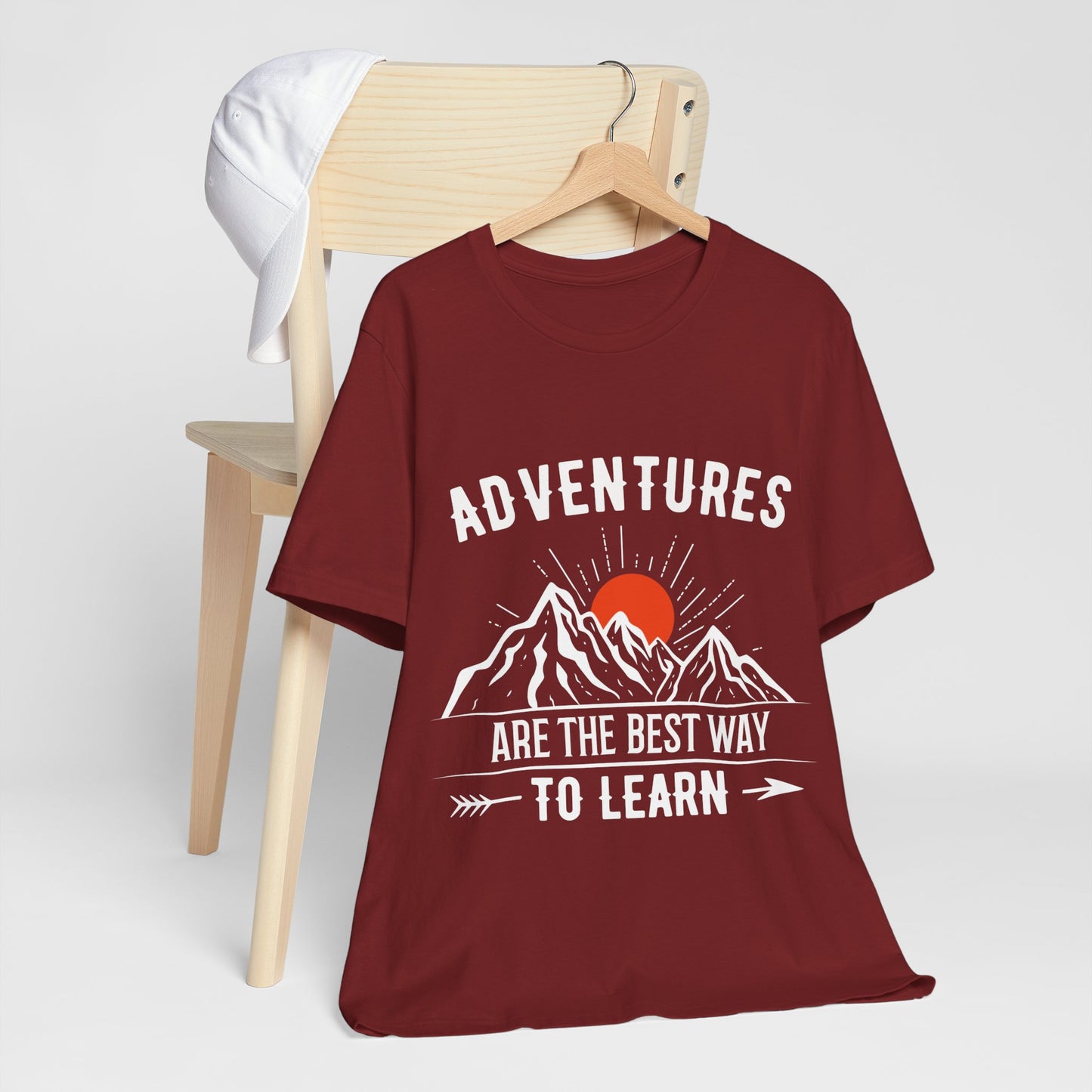 Adventure  Short Sleeve Tee Camping outdoors