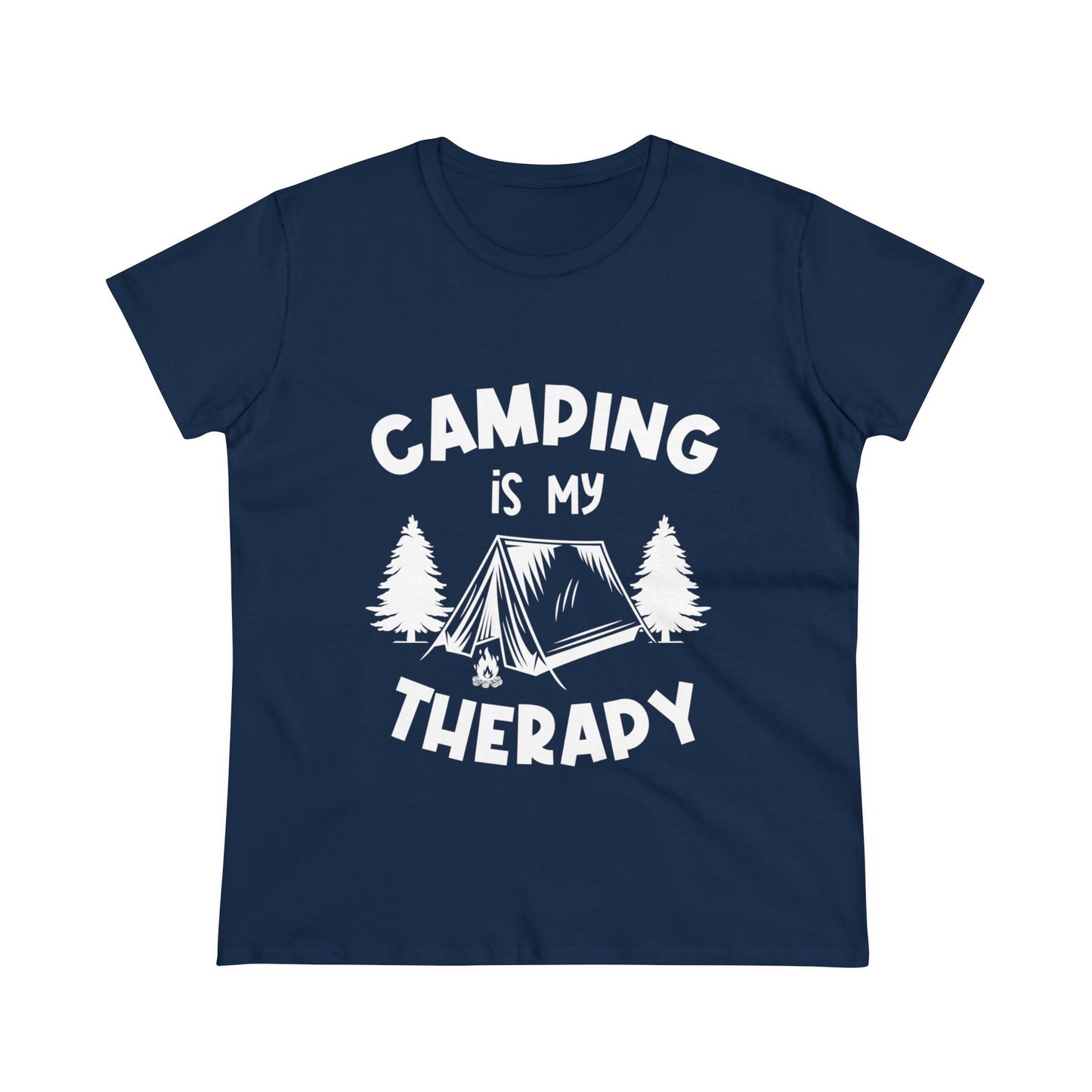 Women's Midweight Cotton Tee Camping