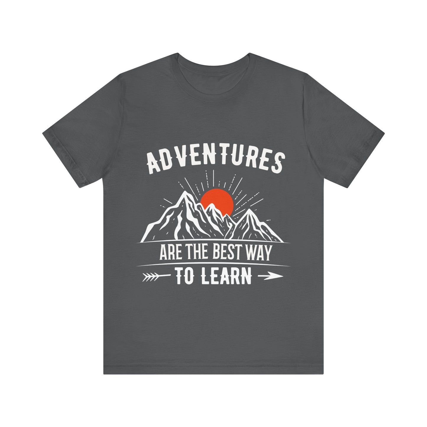 Adventure  Short Sleeve Tee Camping outdoors