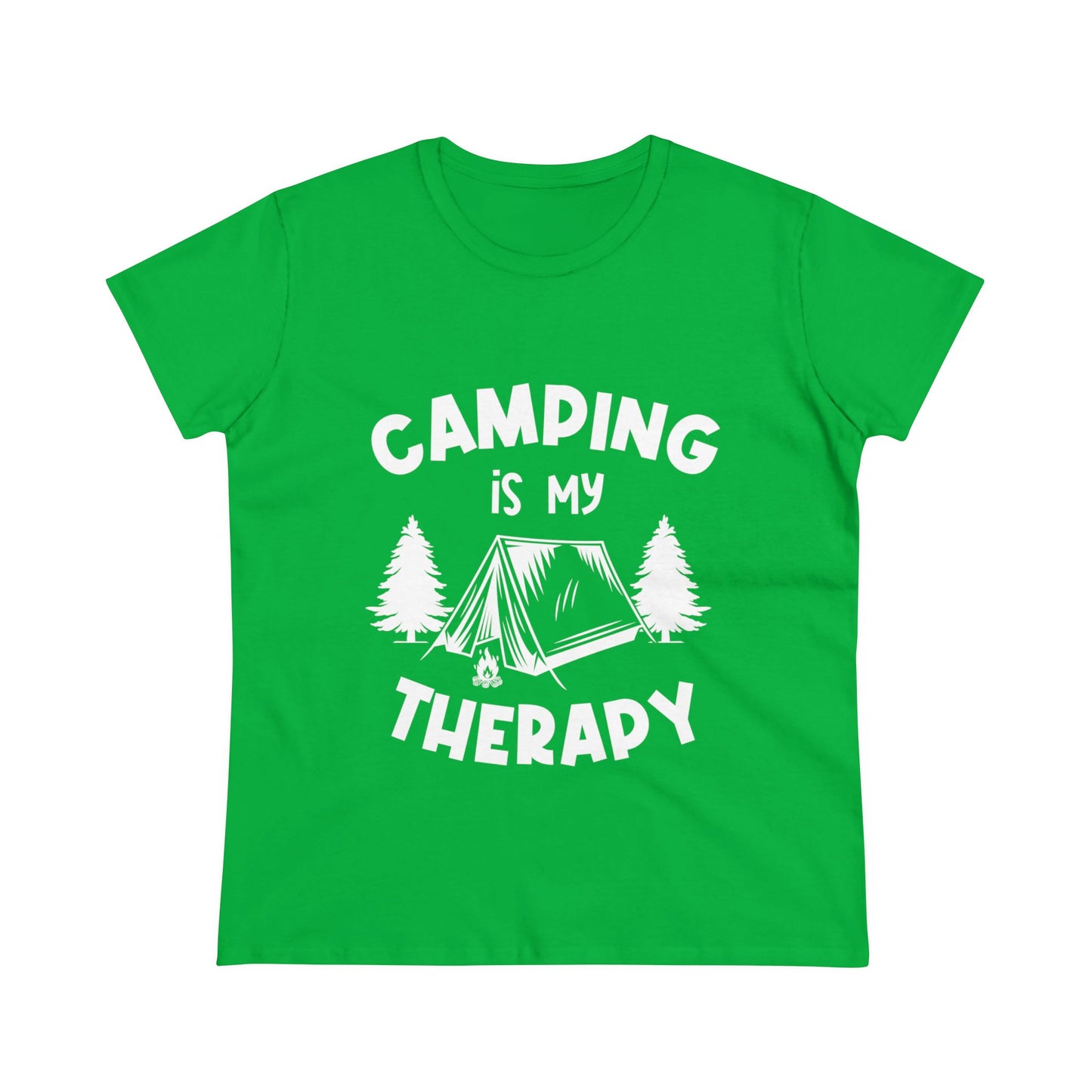 Women's Midweight Cotton Tee Camping