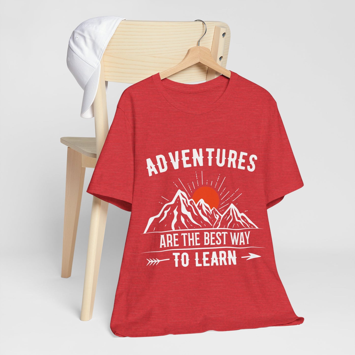 Adventure  Short Sleeve Tee Camping outdoors